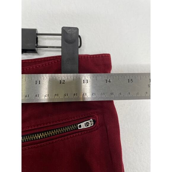Sanctuary Womens Jeans Size 27 Red Skinny Leg Casual Wear Low Rise Waist - Picture 4 of 14